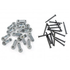 Рычаги подвески с осями для танка Taigen Tiger металл (без резьбы)