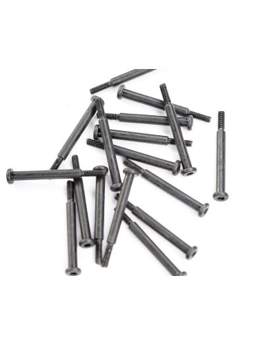 Рычаги подвески с осями для танка Taigen Tiger металл (без резьбы)