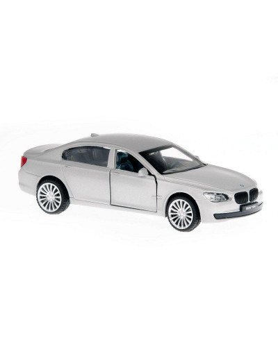 Машина "АВТОПАНОРАМА" BMW 760 LI, серебряный, 1/46, инерция, в/к 17,5*12,5*6,5 см
