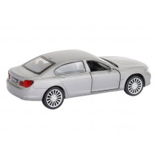 Машина "АВТОПАНОРАМА" BMW 760 LI, серебряный, 1/46, инерция, в/к 17,5*12,5*6,5 см