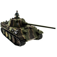 Р/У танк Taigen 1/16 Panther type F с ИК пушкой HC версия, башня на 360, подшипники в ред, 2.4G RTR