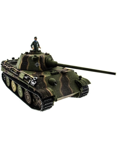 Р/У танк Taigen 1/16 Panther type F с ИК пушкой HC версия, башня на 360, подшипники в ред, 2.4G RTR