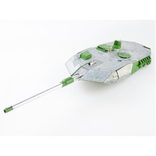 Металлическая башня для танка Leopard 2A6 c BB-пушкой и вращением на 360°, неокрашеная