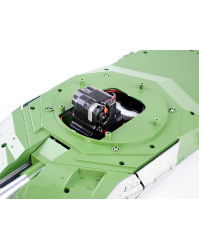 Металлическая башня для танка Leopard 2A6 c BB-пушкой и вращением на 360°, неокрашеная