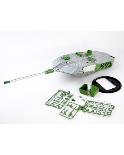 Металлическая башня для танка Leopard 2A6 c BB-пушкой и вращением на 360°, неокрашеная