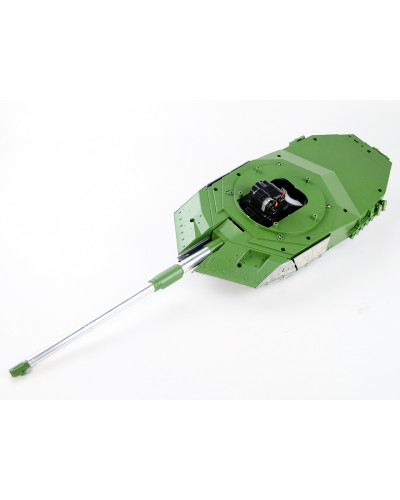 Металлическая башня для танка Leopard 2A6 c BB-пушкой и вращением на 360°, неокрашеная