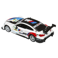 Машина "АВТОПАНОРАМА" BMW M4, 1/44, белый, инерция, откр. двери, в/к 17,5*12,5*6,5 см