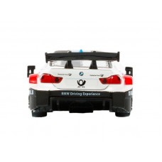 Машина "АВТОПАНОРАМА" BMW M4, 1/44, белый, инерция, откр. двери, в/к 17,5*12,5*6,5 см