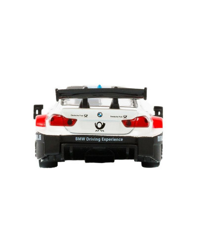 Машина "АВТОПАНОРАМА" BMW M4, 1/44, белый, инерция, откр. двери, в/к 17,5*12,5*6,5 см