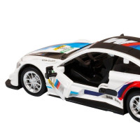 Машина "АВТОПАНОРАМА" BMW M4, 1/44, белый, инерция, откр. двери, в/к 17,5*12,5*6,5 см