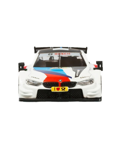 Машина "АВТОПАНОРАМА" BMW M4, 1/44, белый, инерция, откр. двери, в/к 17,5*12,5*6,5 см