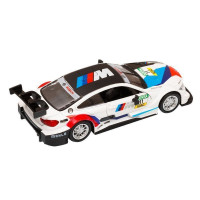 Машина "АВТОПАНОРАМА" BMW M4, 1/44, белый, инерция, откр. двери, в/к 17,5*12,5*6,5 см