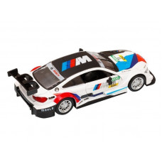 Машина "АВТОПАНОРАМА" BMW M4, 1/44, белый, инерция, откр. двери, в/к 17,5*12,5*6,5 см