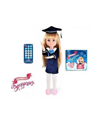 Кукла интерактивная Zhorya F05-03 Принцесса Эрудиция, звук, свет