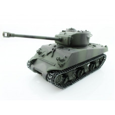 Р/У танк Torro Sherman M4A3 76mm, 1/16 2.4G, ИК-пушка, деревянная коробка