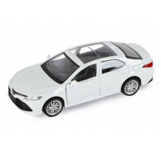 Машина "АВТОПАНОРАМА" Toyota Camry, белый, 1/43, откр. двери, инерция, в/к 17,5*12,5*6,5 см