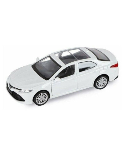 Машина "АВТОПАНОРАМА" Toyota Camry, белый, 1/43, откр. двери, инерция, в/к 17,5*12,5*6,5 см