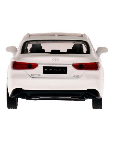 Машина "АВТОПАНОРАМА" Toyota Camry, белый, 1/43, откр. двери, инерция, в/к 17,5*12,5*6,5 см
