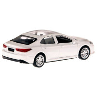 Машина "АВТОПАНОРАМА" Toyota Camry, белый, 1/43, откр. двери, инерция, в/к 17,5*12,5*6,5 см