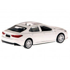 Машина "АВТОПАНОРАМА" Toyota Camry, белый, 1/43, откр. двери, инерция, в/к 17,5*12,5*6,5 см