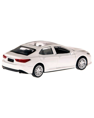 Машина "АВТОПАНОРАМА" Toyota Camry, белый, 1/43, откр. двери, инерция, в/к 17,5*12,5*6,5 см