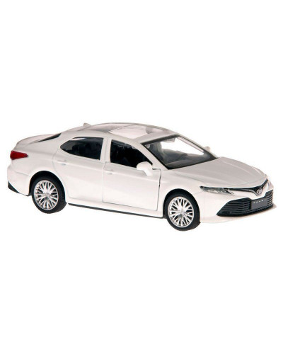 Машина "АВТОПАНОРАМА" Toyota Camry, белый, 1/43, откр. двери, инерция, в/к 17,5*12,5*6,5 см