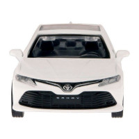 Машина "АВТОПАНОРАМА" Toyota Camry, белый, 1/43, откр. двери, инерция, в/к 17,5*12,5*6,5 см