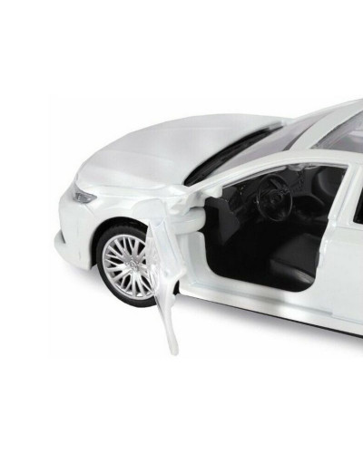 Машина "АВТОПАНОРАМА" Toyota Camry, белый, 1/43, откр. двери, инерция, в/к 17,5*12,5*6,5 см