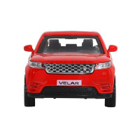 Машина "АВТОПАНОРАМА" Land Rover Range Rover Velar, красный, 1/42, инерция, в/к 17,5*12,5*6,5 см
