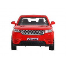 Машина "АВТОПАНОРАМА" Land Rover Range Rover Velar, красный, 1/42, инерция, в/к 17,5*12,5*6,5 см