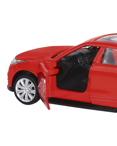 Машина "АВТОПАНОРАМА" Land Rover Range Rover Velar, красный, 1/42, инерция, в/к 17,5*12,5*6,5 см