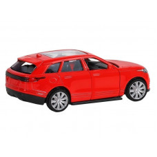Машина "АВТОПАНОРАМА" Land Rover Range Rover Velar, красный, 1/42, инерция, в/к 17,5*12,5*6,5 см