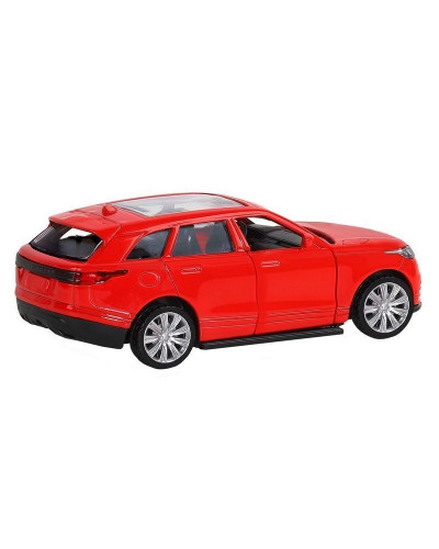 Машина "АВТОПАНОРАМА" Land Rover Range Rover Velar, красный, 1/42, инерция, в/к 17,5*12,5*6,5 см