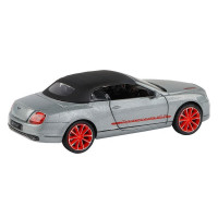 Машина "АВТОПАНОРАМА" Bentley Continental Supersports ISR, серебряный, 1/32, в/к 17,5*13,5*9 см