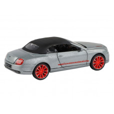 Машина "АВТОПАНОРАМА" Bentley Continental Supersports ISR, серебряный, 1/32, в/к 17,5*13,5*9 см