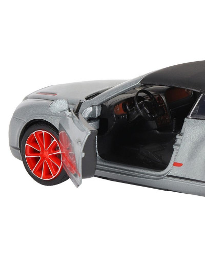 Машина "АВТОПАНОРАМА" Bentley Continental Supersports ISR, серебряный, 1/32, в/к 17,5*13,5*9 см