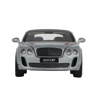 Машина "АВТОПАНОРАМА" Bentley Continental Supersports ISR, серебряный, 1/32, в/к 17,5*13,5*9 см