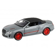 Машина "АВТОПАНОРАМА" Bentley Continental Supersports ISR, серебряный, 1/32, в/к 17,5*13,5*9 см