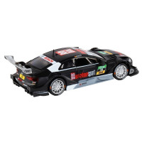 Машина "АВТОПАНОРАМА" Audi RS 5 DTM, черный матовый, 1/32, свет, звук, инерция, в/к 17,5*13,5*9 см