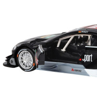 Машина "АВТОПАНОРАМА" Audi RS 5 DTM, черный матовый, 1/32, свет, звук, инерция, в/к 17,5*13,5*9 см