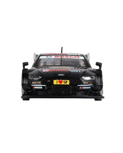 Машина "АВТОПАНОРАМА" Audi RS 5 DTM, черный матовый, 1/32, свет, звук, инерция, в/к 17,5*13,5*9 см