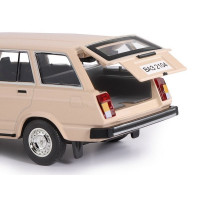 Машина "АВТОПАНОРАМА" ВАЗ 2104, бежевый, 1/24, инерция, в/к 24,5*12,5*10,5 см