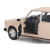 Машина "АВТОПАНОРАМА" ВАЗ 2104, бежевый, 1/24, инерция, в/к 24,5*12,5*10,5 см