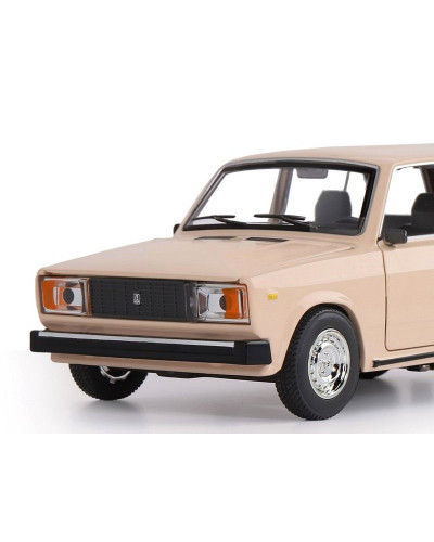 Машина "АВТОПАНОРАМА" ВАЗ 2104, бежевый, 1/24, инерция, в/к 24,5*12,5*10,5 см