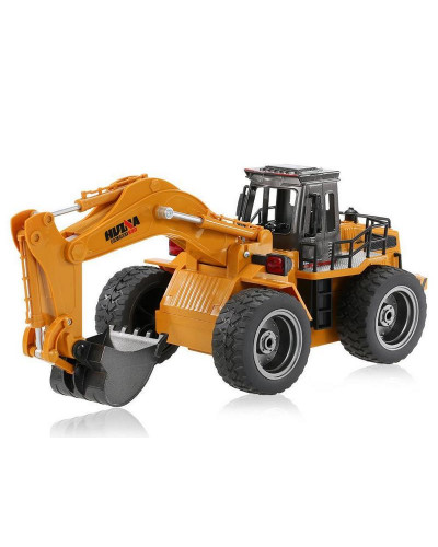 Радиоуправляемый экскаватор HUI NA TOYS 2.4G 6CH 1/18 RTR