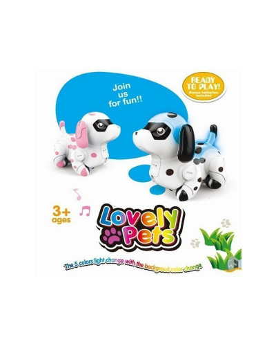 Робот-собачка HappyCow 777-614, сенсор, движется по линии, свет, звук