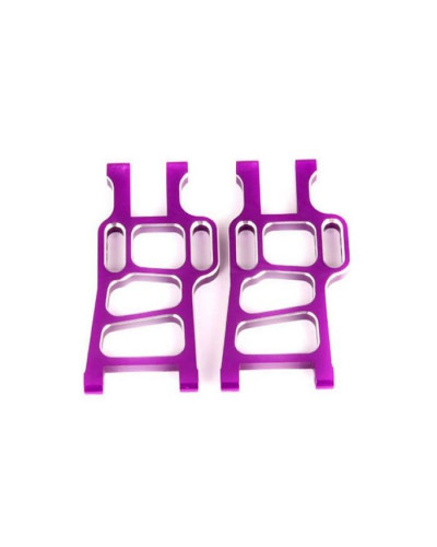 Алюминиевый передний нижний рычаг (пурпурный) 2 шт.(08055) для Hi2101/2111/BL