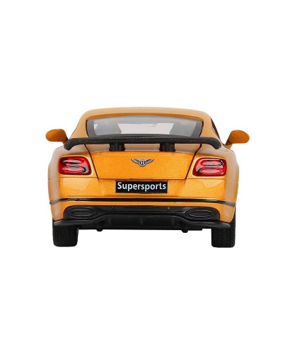 Машина "АВТОПАНОРАМА" Bentley Continental Supersports, оранжевый, 1/32, в/к 17,5*12,5*6,5 см