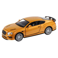 Машина "АВТОПАНОРАМА" Bentley Continental Supersports, оранжевый, 1/32, в/к 17,5*12,5*6,5 см