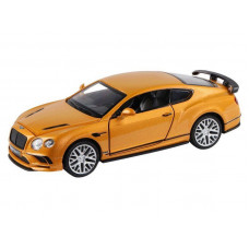 Машина "АВТОПАНОРАМА" Bentley Continental Supersports, оранжевый, 1/32, в/к 17,5*12,5*6,5 см
